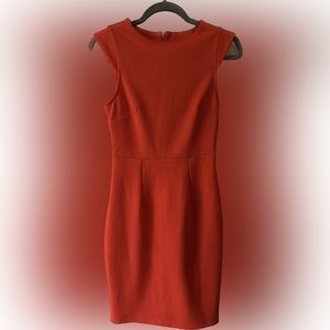 Orange dress